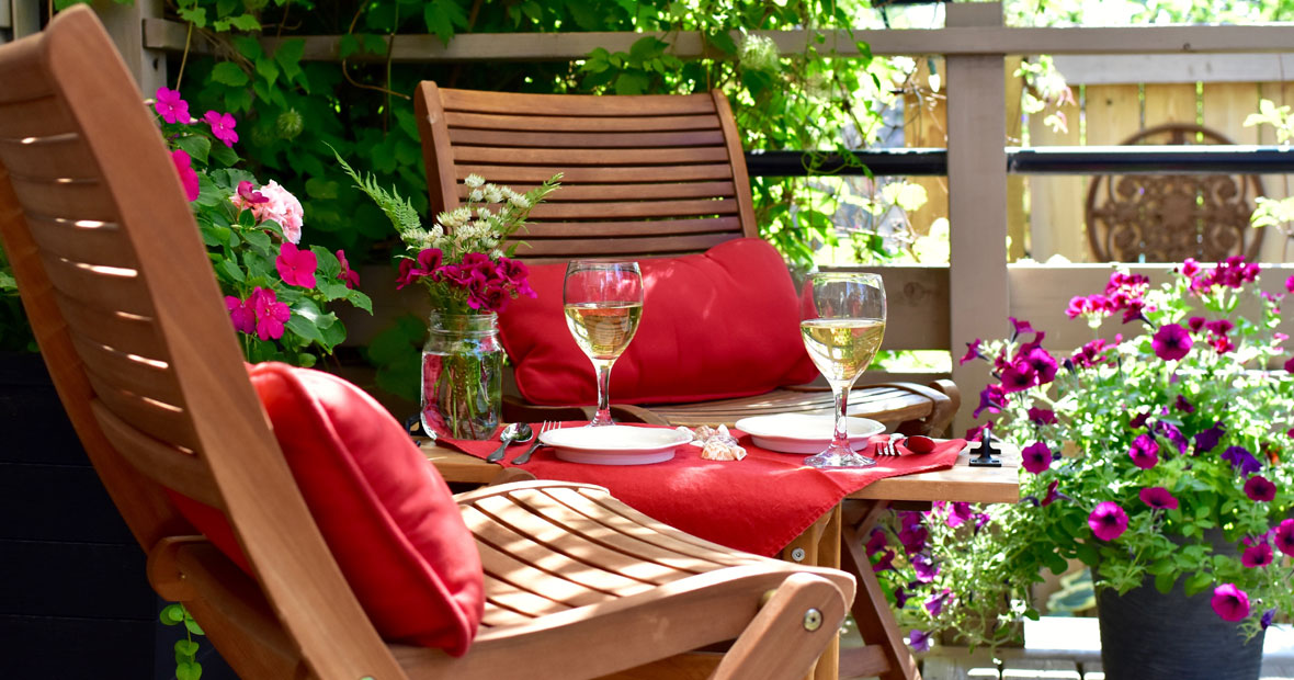 mobilier de jardin en teck